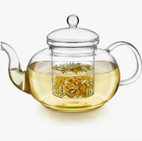 Glass Tea Pot with Strainer